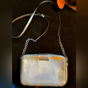 Michael Kors holographic crossbody